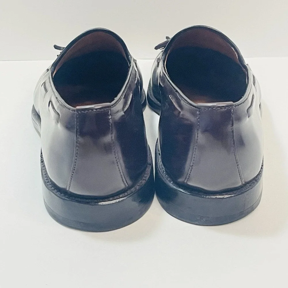 Allen Edmonds Grayson‎ Shoes Mens Size 11 A Burgundy Leather Tassel Loafers